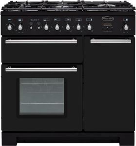 Rangemaster Toledo Dual Fuel Cooker, 90cm – Stainless Steel Range