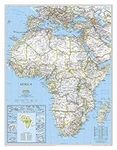 Africa Classic, laminated: Wall Map