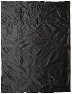 Snugpak Jungle Blanket WGTE - Windproof, Water-Resistant Travel Blanket with Travelsoft Technology - Ideal for Hiking, Camping, Emergencies - With Compression Stuff Sack - Black (XL)