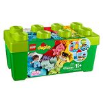 LEGO 10913 DUPLO Classic Brick Box Building Set with Storage,First Bricks Learning Toy for Toddlers ( Multicolor,1.5 Year Old), 65 Pcs