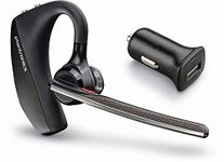 Plantronics Voyager 5220, bluetooth v4.1 headset with car charger, black