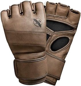 Hayabusa T3 LX Leather 4oz MMA Fight Gloves for Men & Women - Brown, X-Large