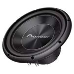 Pioneer TS-A300S4 1500W 12" A-Series Car Subwoofer, 4Ω Single Voice Coil, Schwarz