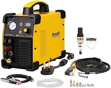 hynade Plasma Cutter HYC500XP, Non Touch Pilot Arc Plasma Cutter,50A Dual Voltage 110V/220V Inverter Max Cut 14mm Plasma Cutting Machine (HYC500XP 110/220V)