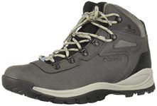 Columbia Women's Newton Ridge Plus Waterproof Hiking Boot Quarry/Cool Wave, 10.5 Regular US