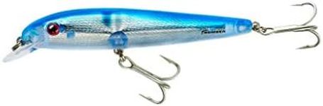 Bomber Saltwater Grade Wind-Cheater- Silver/Blue - 4 1/2 in