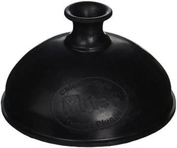 Mutec MHT160 Plunger Mute for Trumpet - Black Rubber