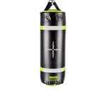 MaxxMMA Water/Air 4 in1 Punching Heavy Bag - Durable Waterproof Hanging Boxing Bag fit for MMA, Karate, Judo, Muay Thai, Kickboxing, Self Defense Training for Fitness at Home and Gym (3 ft.Yellow)