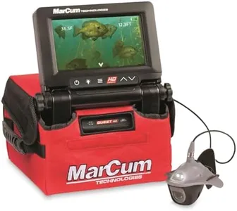 MarCum Quest HD L Lithium Equipped Underwater Viewing System | Ice Fishing Gear | Underwater Camera | Fish Finder | Tech Gadgets for Fishing | Fishing Gear and Equipment