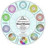 LinkyThinks ADVANCED Word Wheel Book | Vocabulary, Description & Creative Writing | Colour-Coded Tool for Teachers & Students | SATS 11+ 13+ Pre-GCSE Prep General Literacy/Language Support | Ages 9-13