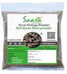 Saara HERBAL FRESH Korai Kilangu Powder 101g, Cyperus Rotundus, Nagarmoth, Nut Grass Root Powder, Helpful to increase immunity, 101gm