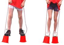 First-Play Stilts Game, Red