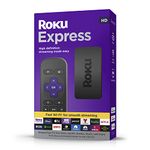 Roku Express (Official Manufacturer Product) | HD Streaming Media Player with High Speed HDMI Cable and Simple Remote