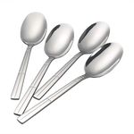 EudokkyNA 6 Pieces Large Serving Spoon, Stainless Steel Buffet Serving Spoon