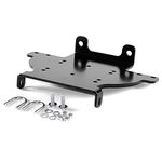 Krator Heavy-Duty ATV Winch Mount Bracket Compatible with 2001-2004 Honda Rubicon 500 FA FGA Models- Ultra Durable, Powder Coated Steel, High-Tensile Strength