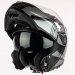 G-MAC Glide Evo P/J R22-06 Double Visor Modular Flip Up Front Motorcycle Motorbike Helmet