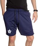 Calhoun NHL Men's Official Two-Stripe Short (Medium, Toronto Maple Leafs)