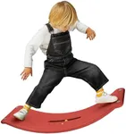 Dazmers Wobble Balance Board - For Kids, Toddlers, and Children to Improve Balance and Coordination - Sturdy Construction - Fun and Engaging Balancing Toy - classroom wobble board toys