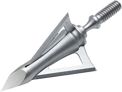 EXCALIBUR CROSSBOW Boltcutter 125 Grain 1 1/16' Cutting Diameter Stainless Steel Hunting Crossbow Broadheads - 3 Pack