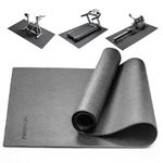 PROIRON Heavy Duty Treadmill Mat Floor Protector, Fitness Equipment Exercise Mat, Non-slip Noise Reduction Floor Mat for Treadmill, Bikes, Rowers, Cross Trainer and Other Gym Equipment, 200cm x 92cm