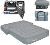 D-Hive SUV Air Mattress, Ultra-Thick Material Extra-High Car Air Mattress, SUV Mattress for Toyota 4runner, Jeep Wrangler Air Mattress, Car Mattress w/Built-in Pump Inflatable Car Air Mattress Grey