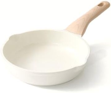 Kordisen Ceramic Nonstick Frying Pan Skillet, 20 cm Induction Ceramic Pan, Healthy and Non-Toxic, PFOA & PFAS Free