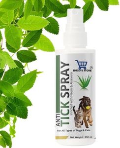 250 ml Spray for Fleas and Ticks, Flea Treatment for Home with Natural Ingredients-Tick Repellent