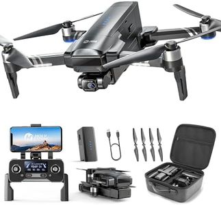 Holy Stone HS600 4K Drone with EIS Camera for Adults, 2-Axis Gimbal Quadcopter, Modular Intelligent Battery 28 Mins Flight Time, 10000 FT Range Transmission, GPS Drone with Brushless Motors, 4K/30FPS