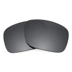 Revant Replacement Lenses Compatible With Oakley Holbrook, Non-Polarized, Black Chrome MirrorShield