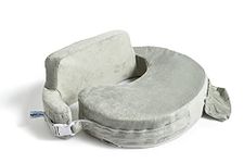 My Brest Friend Super Deluxe Breastfeeding Pillow, Platinum 1 Count (Pack of 1)