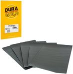 Dura-Gold Premium 1500 Grit Wet or Dry Sandpaper Sheets, 5-1/2" x 9", Box of 25 - Car Color Sanding, Detailing, Polishing Automotive, Woodworking Wood Furniture, Metal Finishing Hand Sand Block Sander