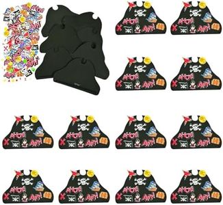 Fun Express Foam Pirate Hat Craft Kit for Kids - 12 Pack Pirate Accessories for Pirate Party Favors, Birthday Decorations & Costume Dress Up | DIY Pirate Hats Bulk Set for Themed Events & Classroom