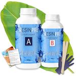 Resin Pro Epoxy Resin, 5.6 oz Crystal Clear Epoxy Resin And Hardener Kit For Craft, Artwork, Jewellery Making, Table, Art Creations - Easy Ratio Resins - Heat Resistant (160 g)