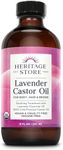 HERITAGE STORE Lavender Castor Oil 