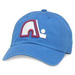 AMERICAN NEEDLE Unisex Blue Line NHL National Hockey League Team Baseball Hat Adjustable Buckle Strap Dad Cap