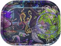 Rolling Tray - Metal Rolling Tray - Tobacco Smoking Accessories Rolling Tray Smoking Tray (doctor scientist)