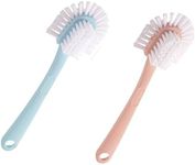 Kitchen Brush with Handle 2 Pack Kitchen Scrub Brushes for Cleaning