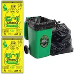 G 1 20 pcs - 29X39 Extra Large Disposable | Garbage| Trash Waste Dustbin Bags of 73cm x 99cm | Dry and Wet | For Home Kitchen |