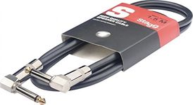 Stagg S-Series Speaker Cable - 1.5m (5ft) 16GA Angled Jack to Angled Jack