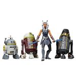 Star Wars The Vintage Collection Escape from Order 66, Star Wars: The Clone Wars, Ahsoka Tano & Droids 3.75 Inch Collectible Action Figure 4-Pack (Amazon Exclusive)