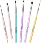 Aokitec Nail Art Brushes Set Gel Po