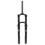 MTB Fork 26/27.5/29 Inch Mountain Bike Suspension Fork Travel 160mm Air Fork Rebound Adjust 1-1/8'' Straight Front Fork Manual Lockout Disc Brake Quick Release 9mm