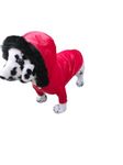 BHUMI Enterprises-Dog Puffer Hooded Jacket for Dogs Pet Apparel Waterproof Jacket for Winter Fullbody Snowsuit Windproof All Breeds of Dogs Jackets are Practical & Stylish (RED-Hooded Jacket) (22)