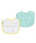 Mi Arcus Feeding, Drool Bibs for Baby Boys, Girls, Newborns, and Toddlers,9-12 Months,Polycotton,Gifting/Pack of 2