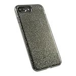 Speck Products Presidio Clear + Glitter Case for iPhone 7 Plus - Gold Glitter/Onyx Black Clear