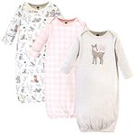 Hudson Baby Cotton Gowns Nightgown, Enchanted Forest, 0-6 Months