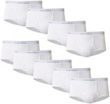 Hanes Red Label Men's 9-Pack Brief (White, Medium)