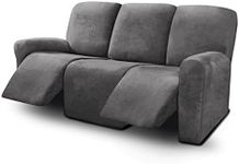 ULTICOR Velvet 8-Pieces Recliner So