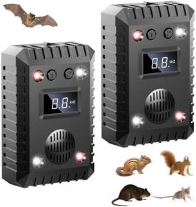𝟐𝟎𝟐𝟔 𝐔𝐩𝐠𝐫𝐚𝐝𝐞𝐝 Rodent Repellent for Car Engines, Plug-in & Battery Operated Under Hood Repeller, Keep Mice, Rats & Squirrels Out of Car, Attic, Garage