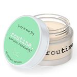 Routine Natural Deodorant Lucy In The Sky (Vegan: No Beeswax) Deo Jar | 58 grams Natural Deodorant | Aluminum Free Natural Deodorant For Women & Men (Cream Jar Formula)